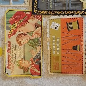 Vintage Sewing Needles. Made In England. Many Varieties.